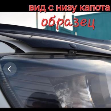 Купити Дефлектор капоту мухобійка для Subaru Forester 2002-2006 Євро Кріплення (Vip Tuning) 6782 Дефлектори капота Subaru