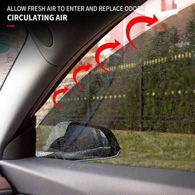 Купити Дефлектори вікон вітровики Benke для Tesla Model 3 2017- Premium (BTSM31923) 62324 Дефлектори вікон Tesla