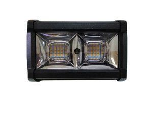Купить Светодиодная дополнительная LED фара 54W (3W*18) 10-30V 125x70x55 mm Дальний (белый желтый) (JR-I-54W) 1 шт 9026 Дополнительные LЕD фары