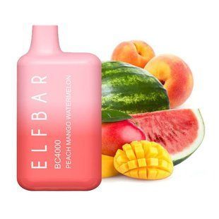 Купить ЕІf Ваг BC4000 POD 5% Оригинал Peach Mango Watermelon Персик Манго Арбуз (Подзаряжаемый) 44667 Одноразовые системы