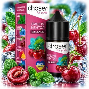 Купити Chaser Piдина 30 ml 50 mg Balance Вишня з ментолом 66511 Рідини від CH