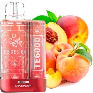 Купить ЕІf Ваг TE6000 Премиум POD 4% Apple Peach Яблоко Персик 66458 Одноразовые системы