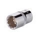 Купити Головка 12 гр. 1/2" 17мм INTERTOOL ET-0217 78014 Торцеві головки, шестигранники та зірки - 1 фото из 3