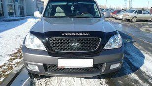 Купить Дефлектор капота (мухобойка) Hyundai Terracan 2001&ndash;2007 21220 Дефлекторы капота (мухобойки)