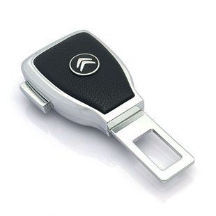 Купити Заглушка перехідник ременя безпеки з логотипом Citroen 1 шт 34000 Заглушки ременя безпеки