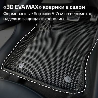 Купити Килимки у салон EVA для Toyota Hilux 2004-2015 з підп'ятником 5 шт 64621 Килимки для Toyota
