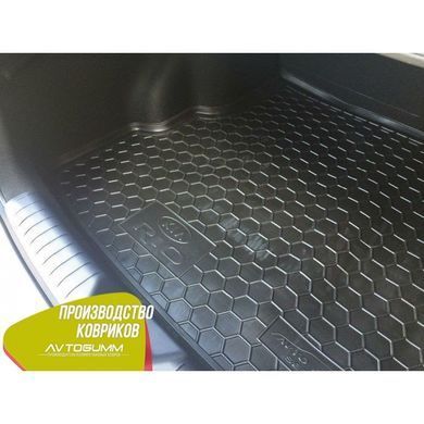 Купить Автомобильный коврик в багажник Kia Rio 2015- Sedan / Резино - пластик 42148 Коврики для KIA
