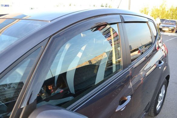 Купити Дефлектори вікон вітровики для Ford Fiesta VI 3d Hb 2008 4381 Дефлектори вікон Ford