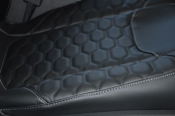 Купити Автомобільні чохли для сидінь Cayman Luxury black Model S комплект Чорні 34045  Майки для сидінь закриті
