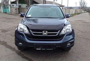 Купити Дефлектор капоту мухобійка Honda CR-V 2010-2012 7066 Дефлектори капота Honda