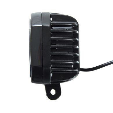 Купить Светодиодная дополнительная LED фара 95х73х60 mm / 30W / 10Wх3 / Линза с ДХО 10-30V / 1 шт 10067 Дополнительные LЕD фары