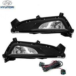 Купить Противотуманные фары для Hyundai Tucson 2015-2018 H8 35W с проводкой Комплект (HY-848) 65504 Противотуманные фары модельные Иномарка