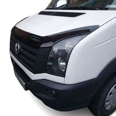 Купити Дефлектор капоту мухобійка для Volkswagen Crafter 2006-2013 Евро Крепление (Vip Tuning) VW09 18 Дефлектори капота Volkswagen