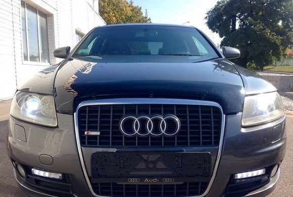 Купити Дефлектор капоту мухобійка для Audi A6 2006-2011 3494 Дефлектори капота Audi