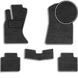 Купить Ворсовые коврики для Lexus GS 300 2005-2011 с подпятником Черные 5 шт (Carrera) 71893 Коврики для Lexus