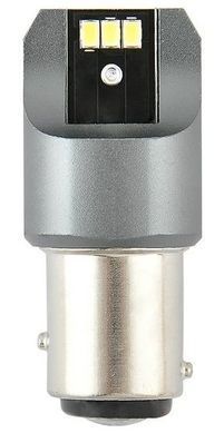 Купить LED автолампа Brevia Power 12/24V P27/7W 6x3020SMD 330Lm 6000K CANbus BAY15d 2 шт (10103X2) 40184 Светодиоды - Brevia