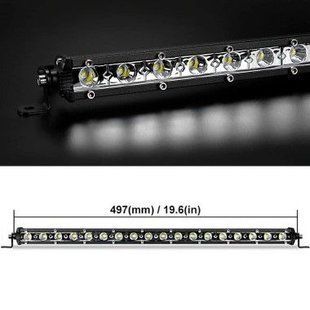 Купить Фара-LED Балка 497*45*27mm 54W (3W*18) 10-30V Дальний/Spot (D4-54W) (1шт) 2974 36637 Балка LED