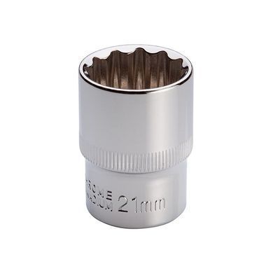 Купити Головка 12 гр. 1/2" 21мм INTERTOOL ET-0221 78018 Торцеві головки, шестигранники та зірки