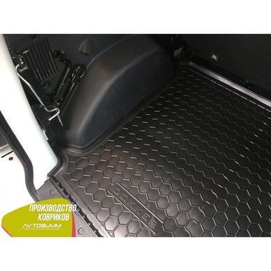 Купити Автомобільний килимок у багажник Renault Dokker 2013- Гумо - пластик 42301 Килимки для Renault