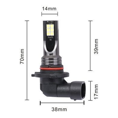 Купити LED лампи автомобільні S7 Mini HB3 55W (9600lm 6000K +400% IP67 DC9-24V) 63387 LED Лампи S7