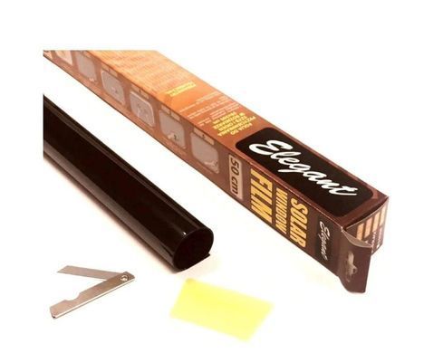 Купить Пленка тонировочная Elegant SRC Super Dark Black 5% антицарапка 0.75x3 м (500252) 33702 Пленка тонировочная