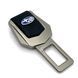 Купить Заглушка ремня безопасности с логотипом Subaru Темный Хром 1 шт 39488 Заглушки ремня безопасности