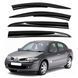 Купити Дефлектори вікон вітровики Renault Megane II 2003-2008 Седан скотч SunPlex (SP-S-07) 63285 Дефлектори вікон Renault