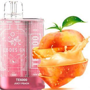Купить ЕІf Ваг TE6000 Премиум POD 4% Juicy Peach Сочный Персик 66463 Одноразовые системы