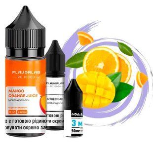 Купити Piдина Самозаміс Flavorlab PE10000 30ml Mango orange Juice 79631 Рідини FL