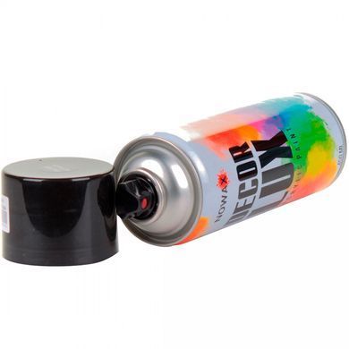 Купити Акрилова фарба Nowax Спрей 450 мл Чорний глянцевий (gloss black/ral9005) 58862 Фарби аерозольні