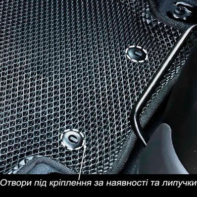 Купить 3D EVA Коврики в салон для BMW 3 (E90 / E91 / E92) 2005-2012 С подпятником Серые 5 шт 80235 Коврики для Bmw