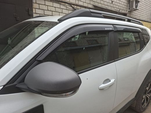 Купити Дефлектори вікон ветровики для Renault Duster 2024- (Voron Glass) VR12324 101110 Дефлектори вікон Renault