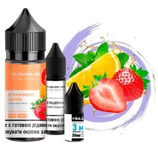 Купити Piдина Самозаміс Flavorlab PE10000 30ml Strawberry lemon 79632 Рідини FL