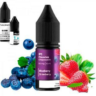 Купити Рідина Самозаміс Flavorlab P1 10ml Blueberry raspberry Чорниця малина 79796 Рідини FL