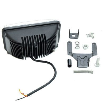 Купити Світлодіодна додаткова LED фара ближнє світло з ДХО 170х105х80 mm/75W/5W*15/10-30V/1 шт 9033 Додаткові LЕD фари