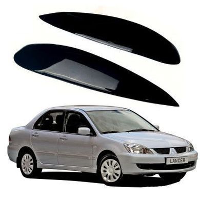 Купити Вії фар для Mitsubishi Lancer IX 2003-2007 Широкі Voron Glass 38846 Вії - Захист фар