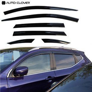 Купить Дефлекторы окон ветровики для Nissan X-Trail T32 Rogue 2014-2020 6 шт (Auto Clover) AC D080 89781 Дефлекторы окон Nissan