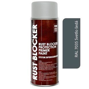 Купить Краска аэрозольная Антиржавчина Deco color 4в1 Rust Blocker 400 мл (RAL 7035) Светло-серая 62834 Краски аэрозольные