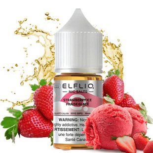 Купить ЕІf Lіq жидкость 30 ml 50 mg Strawberry Snoow Клубничное Мороженое 66153 Жидкости от EL