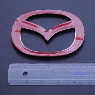 Купить Эмблема для Mazda 3 125 x 100 мм 3М скотч 21531 Эмблемы на иномарки