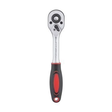 Купити Рукоятка із храповым механізмом на 24 зуба 3/8''. CrV INTERTOOL HT-2105 78127 Рукоятки з храповим механізмом (тріскачки)