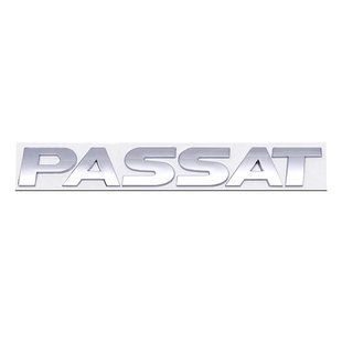 Купить Эмблема надпись Passat для Volkswagen Хром 24х178 мм металл на скотче (Завод) 89598 Эмблема надпись на иномарки