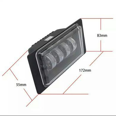 Купить Противотуманные фары LED фары ВАЗ 2110-15 / 60W / Линза / Регулировка высоты / Желтый и белый свет 1 шт 32082 Противотуманные фары ВАЗ