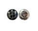 Купить Эмблема Bmw 78мм Черная пластик+Металл (на 2 штифтах) OEM 51141970248 90358 Эмблемы на иномарки - 2 фото из 2