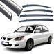 Купити Дефлектори вікон вітровики Benke для Mitsubichi Lancer IX 2003-2007 Хром Молдинг Нержавіюча сталь 3D (BMTLC0923) 62338 Дефлектори вікон Mitsubishi - 1 фото из 10