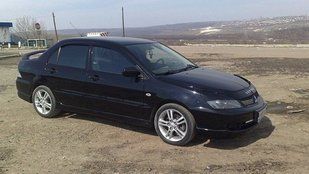 Купити Дефлектори вікон вітровики для MITSUBISHI LANCER 2003-2006 4244 Дефлектори вікон Mitsubishi