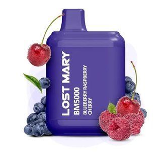 Купити Lost Mary BM5000 5% Blueberry Raspberry Cherry - Чорниця Малина Вишня 66420 Одноразові системи