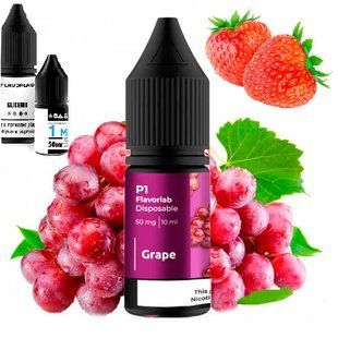 Купити Рідина Самозаміс Flavorlab P1 10ml Strawberry grapes Полуниця виноград 79803 Рідини FL