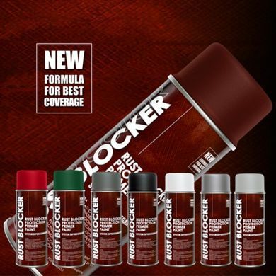 Купить Краска аэрозольная Антиржавчина Deco color 4в1 Rust Blocker 400 мл (RAL 9006) Серебро 62835 Краски аэрозольные