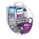 Купити Автолампа галогенна Philips Vision Plus +60% H4 12V 60/55W 3300K 2 шт (12342VPS2) 38403 Галогенові лампи Philips - 4 фото из 4